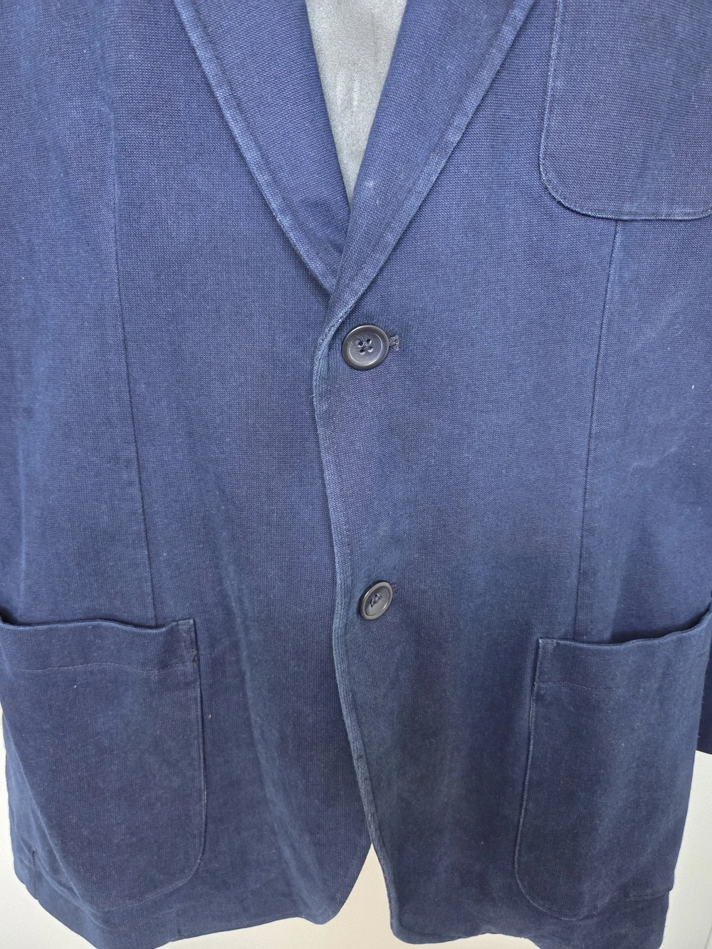 Old Navy Men's Navy Blue Two-Button Patch Pocket‎ Blazer